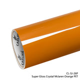 BlackAnt CL-SJ-26P Super Gloss Crystal Mclaren Orange Vinyl PET Liner