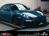 BlackAnt CL-SJ-39P Super Gloss Crystal Porsche Deep Blue Vinyl PET Liner