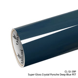 BlackAnt CL-SJ-39P Super Gloss Crystal Porsche Deep Blue Vinyl PET Liner