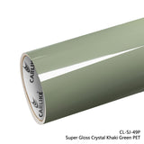 BlackAnt CL-SJ-49P Super Gloss Crystal Khaki Green Vinyl PET Liner