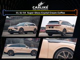 BlackAnt CL-SJ-54P Super Gloss Crystal Cream Coffee Vinyl PET Liner