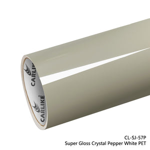 BlackAnt CL-SJ-57P Super Gloss Crystal Pepper White Vinyl PET Liner