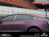 BlackAnt CL-US-11 Ultra Matte Satin Metallic Black Purple Vinyl