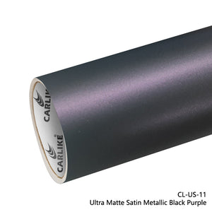 BlackAnt CL-US-11 Ultra Matte Satin Metallic Black Purple Vinyl