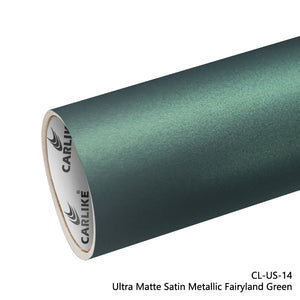 BlackAnt CL-US-14 Ultra Matte Satin Metallic Fairyland Green Vinyl