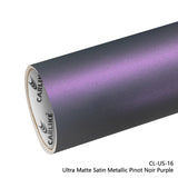 BlackAnt CL-US-16 Ultra Matte Satin Metallic Pinot Noir Purple Vinyl