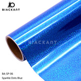 BlackAnt BA-SP Holographic Sparkle Dots Permanent Self Adheasive For Cricut Cutting DIY Craft Vinyl