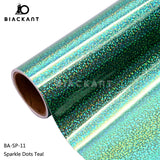 BlackAnt BA-SP Holographic Sparkle Dots Permanent Self Adheasive For Cricut Cutting DIY Craft Vinyl