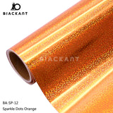 BlackAnt BA-SP Holographic Sparkle Dots Permanent Self Adheasive For Cricut Cutting DIY Craft Vinyl