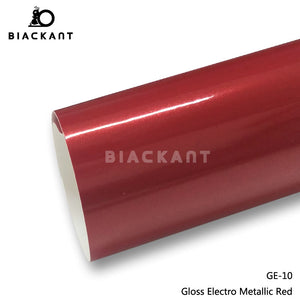 BlackAnt CL-GE-10 Gloss Electro Metallic Red Car Body Wrap Vinyl Auto Vechile Wrapping Film