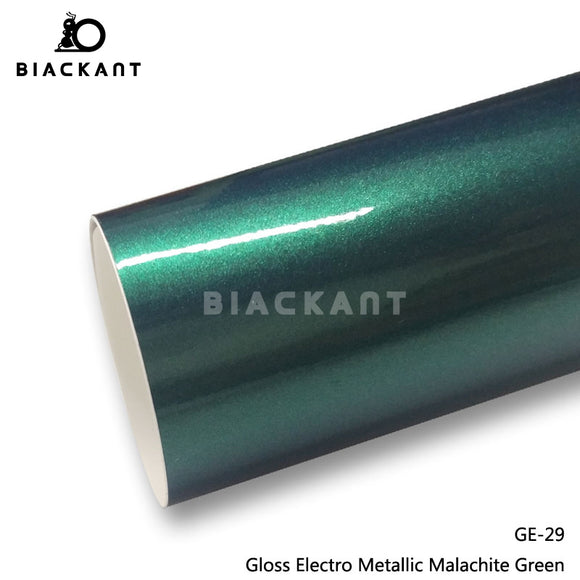 BlackAnt CL-GE-29 Gloss Electro Metallic Malachite Green Car Body Wrap Vinyl Auto Vechile Wrapping Film